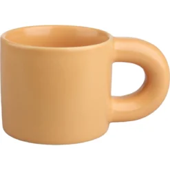 MUG PORCELAINE JAUNE 38.5CL