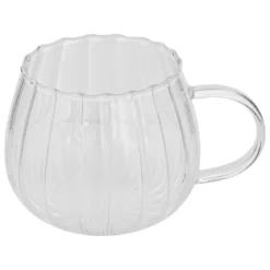 MUG PUMPKIN VERRE TRANSPARENT 35CL