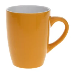 MUG ROND JAUNE 38CL
