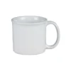 MUG TIMBALE GRES BLANC 34CL