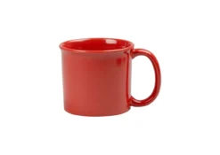 MUG TIMBALE GRES ROUGE BRIQUE 34CL