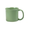 MUG TIMBALE GRES VERT SAUGE 34CL