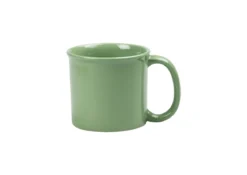 MUG TIMBALE GRES VERT SAUGE 34CL
