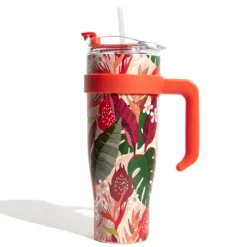 MUG TRANSPORT MIAMI FLEURS TROPICALES 1.2L