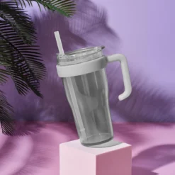 MUG TRANSPORT MINI MIAMI TRANSPARENT 600ML