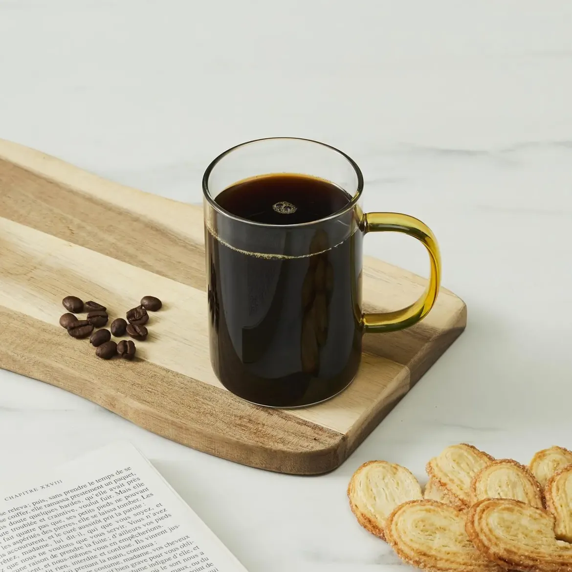 MUG VERRE ANSE COLOREE 30CL