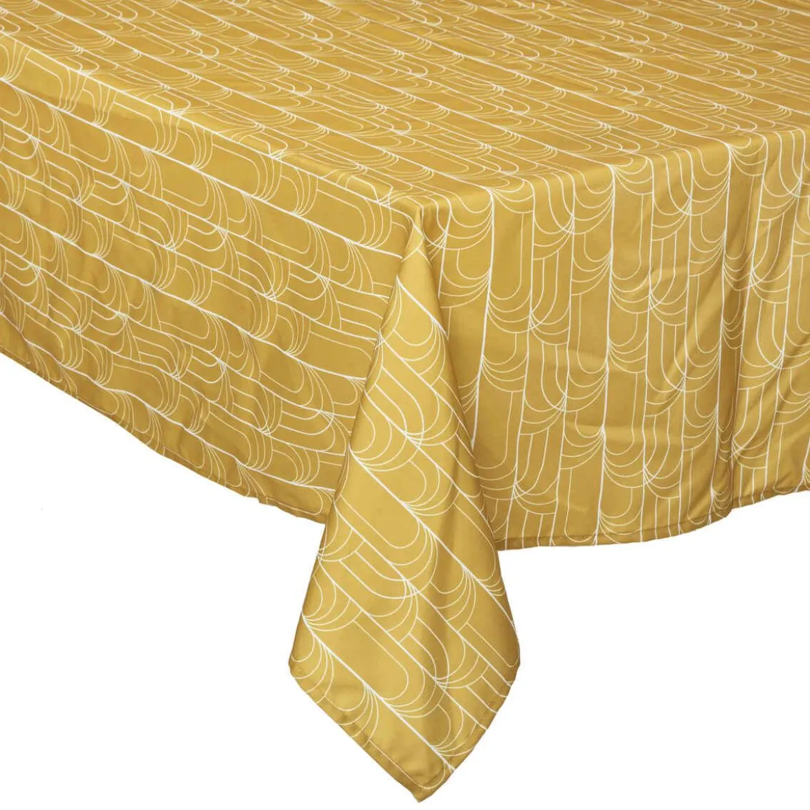 NAPPE ANTI TACHE IMPRIMEE ART DECO 140X240CM