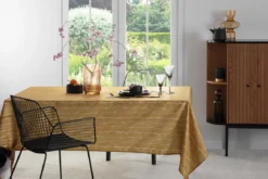 NAPPE ANTI TACHE IMPRIMEE ART DECO 140X240CM