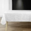 NAPPE RECTANGLE 150X240CM IMPRIME METALLISE LONIGOLD