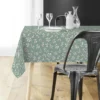 NAPPE RECTANGLE 140X240CM MICROFIBRE IMPRIMEE MINDY SAUGE