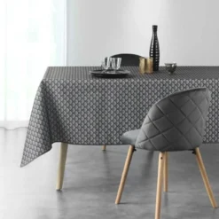NAPPE RECTANGLE 150X240 CM POLYESTER IMP ARTCHIC ANTHRAC
