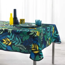 NAPPE RECTANGLE 150X240 CM POLYESTER IMPRIME PALMA MARINE