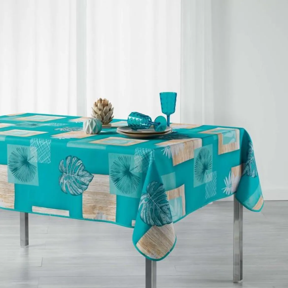NAPPE RECTANGLE 150X240CM POLYESTER IMP ARBORELA