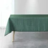 NAPPE RECTANGLE 150X240 CM POLYESTER IMPRIME ARTCHIC VERT