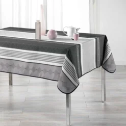 NAPPE RECTANGLE 150X240CM POLYESTER IMP ATRIUM ANTHRACITE