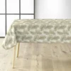 NAPPE RECTANGLE 140X240CM PVC IMPRIME METALLISE PLUMINA