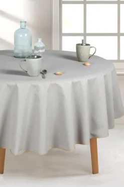 NAPPE RONDE 160CM LOUVAIN NATUREL