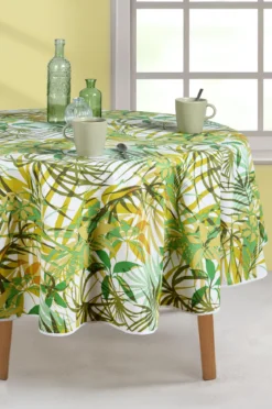 NAPPE RONDE 160CM POERANI VERT