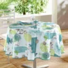 NAPPE RONDE 160 CM PVC IMPRIME LOTUSEA