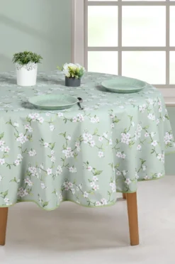 NAPPE RONDE 160CM SAPPORO VERT
