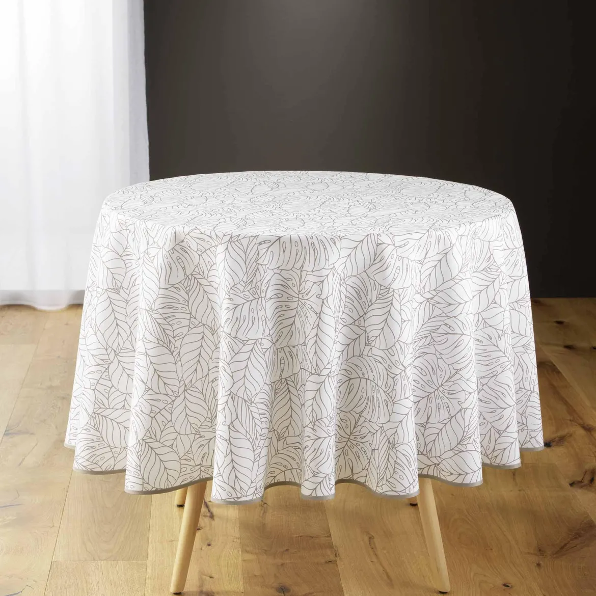 NAPPE RONDE D.180CM IMPRIME SOLEA