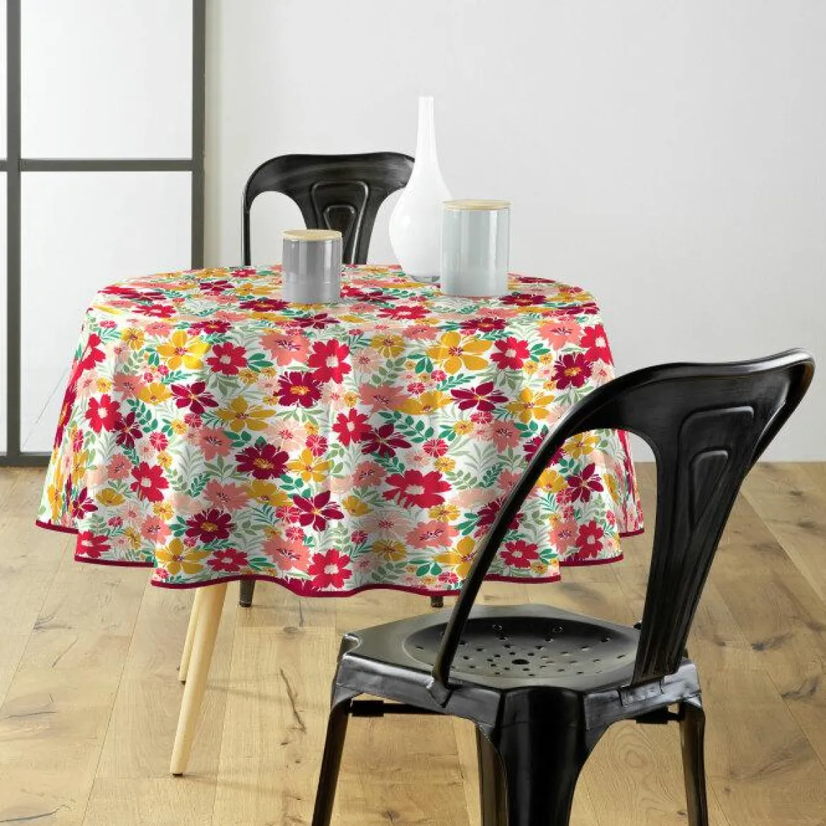 NAPPE RONDE D.160CM PVC IMPRIME MILLY