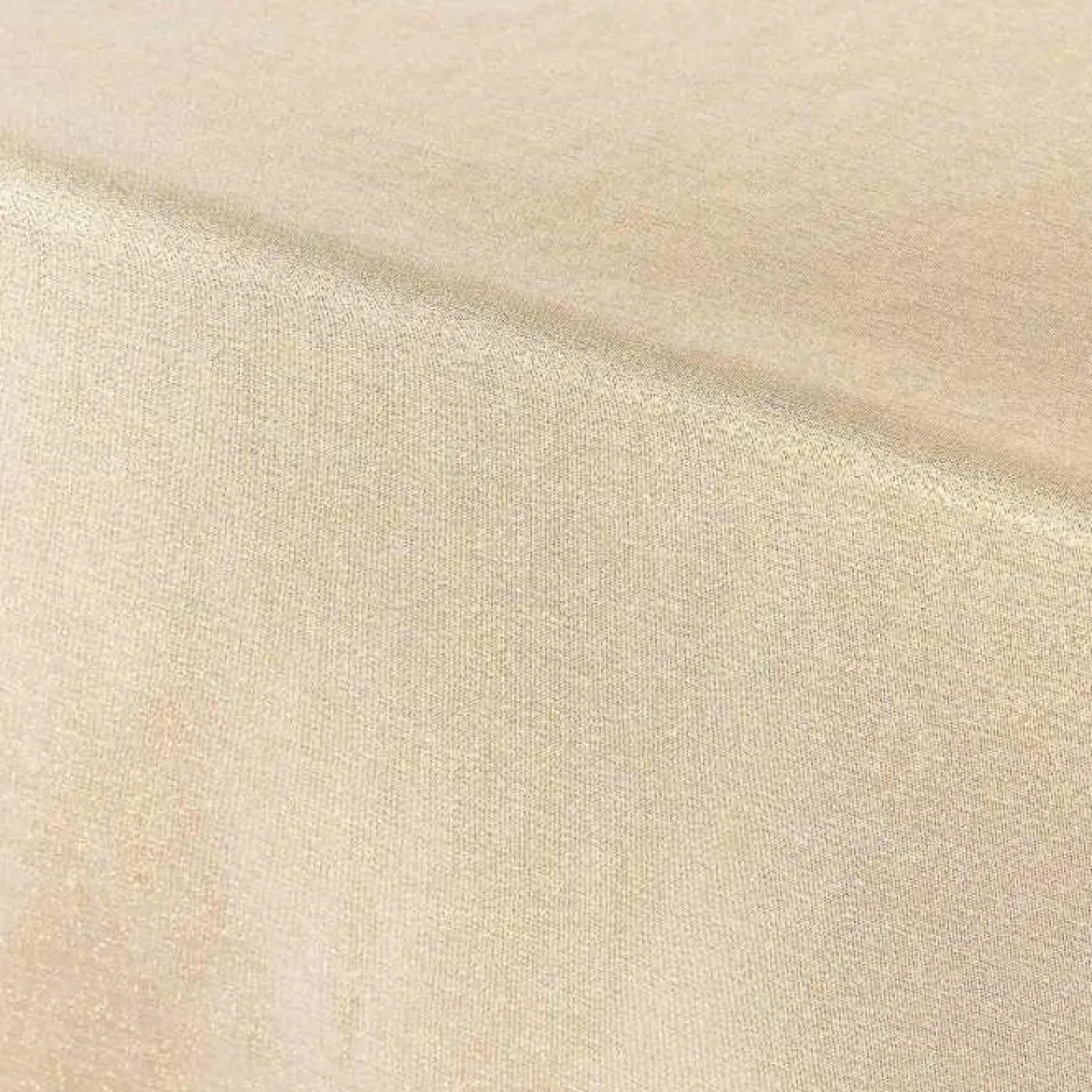 NAPPE 140X240 CM POLYESTER UNI METALLISE SILVERY LIN OR