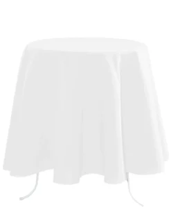 NELSON NAPPE 180CM DIAM BLANC