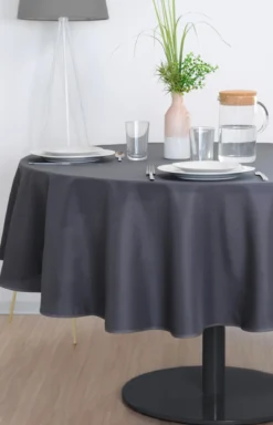 NELSON NAPPE 180CM DIAM SOURIS