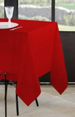 NELSON NAPPE 145X240CM ROUGE