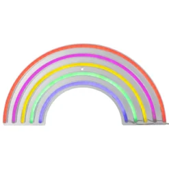 NEON LED MURAL ARC EN CIEL L.38CM