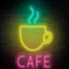 NEON LED MURAL CAFE 23.5X35CM