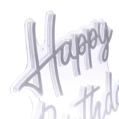 NEON LED MURAL HAPPY BIRTHDAY L.42CM