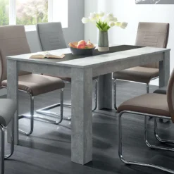NIKLAS TABLE A MANGER GRIS BETON