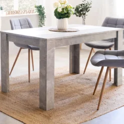 NIKLAS TABLE A MANGER GRIS BETON