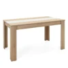 NIKLAS TABLE CHENE SONAMA 138X80X74CM