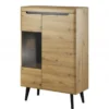 NORDI VITRINE 90X134X40CM
