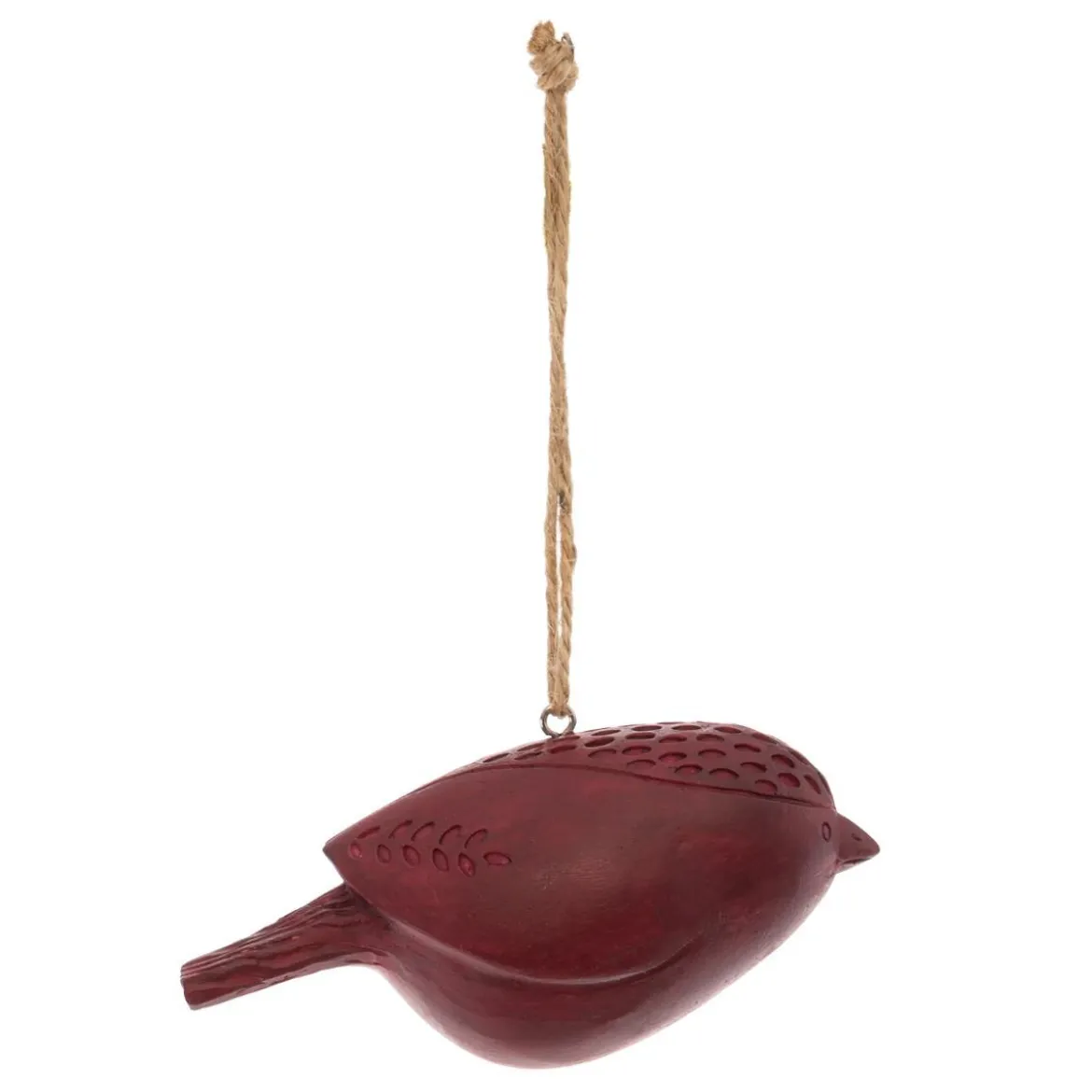 OISEAU RESINE POESIE L.10CM