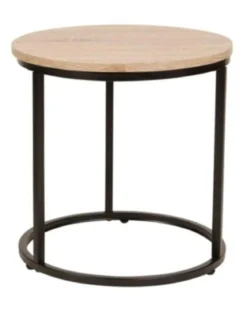 ONYX TABLE BASSE PETIT MODELE PIEDS NOIR