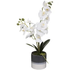 ORCHIDEE POT CERAMIQUE REACTIVE H.45CM