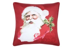 OSWALD COUSSIN VELOURS 40X40CM ROUGE