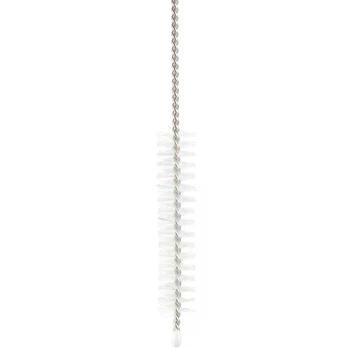PAILLE TRANSPARENTE EN VERRE X4 AVEC GOUPILLON