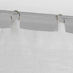 PAIRE DROITE ANNEAUX 2X60X160CM MILZA BLANC