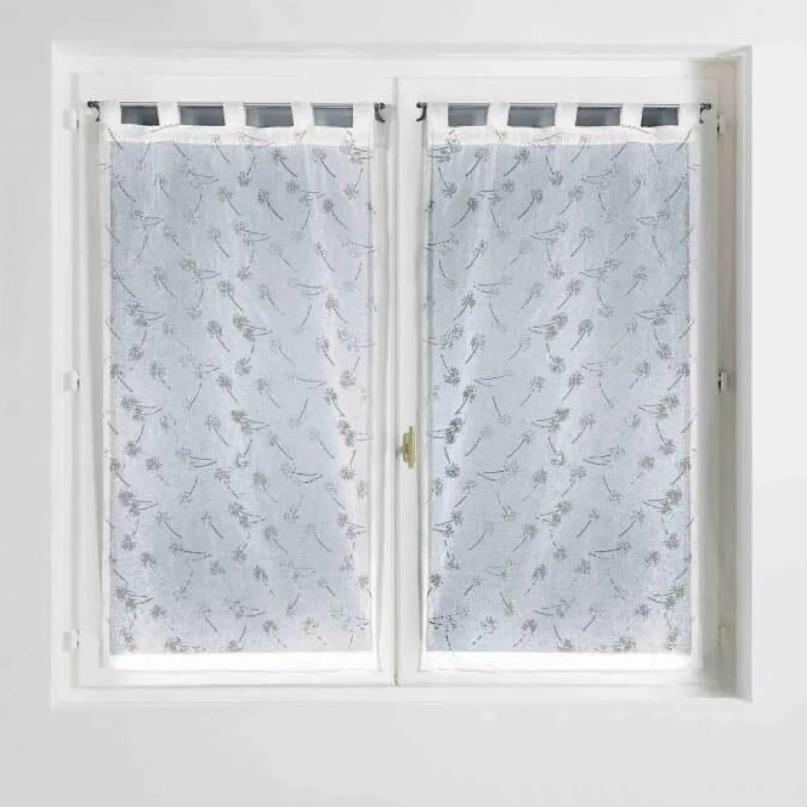 PAIRE DROITE PASSANTS 60X160CM DALYA BLANC