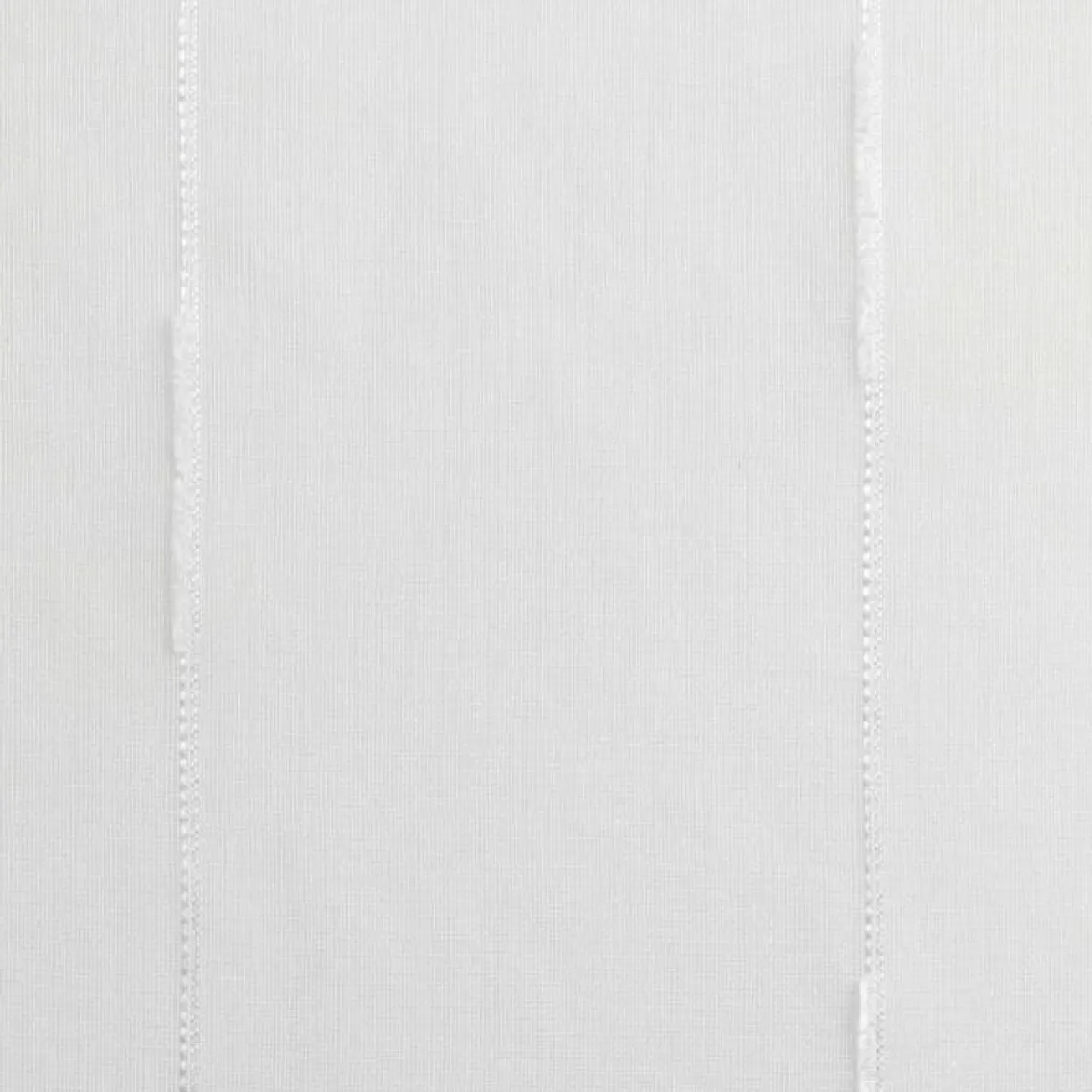 PAIRE DROITE PASSANTS 60X160CM VOILE LINAHE BLANC