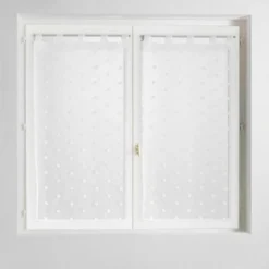 PAIRE DROITE PASSANTS 60X120CM VOILE POMPINOU