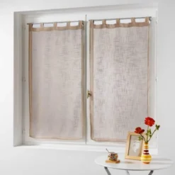 PAIRE DROITE PASSANTS 2X60X120CM HALTONA NOISETTE