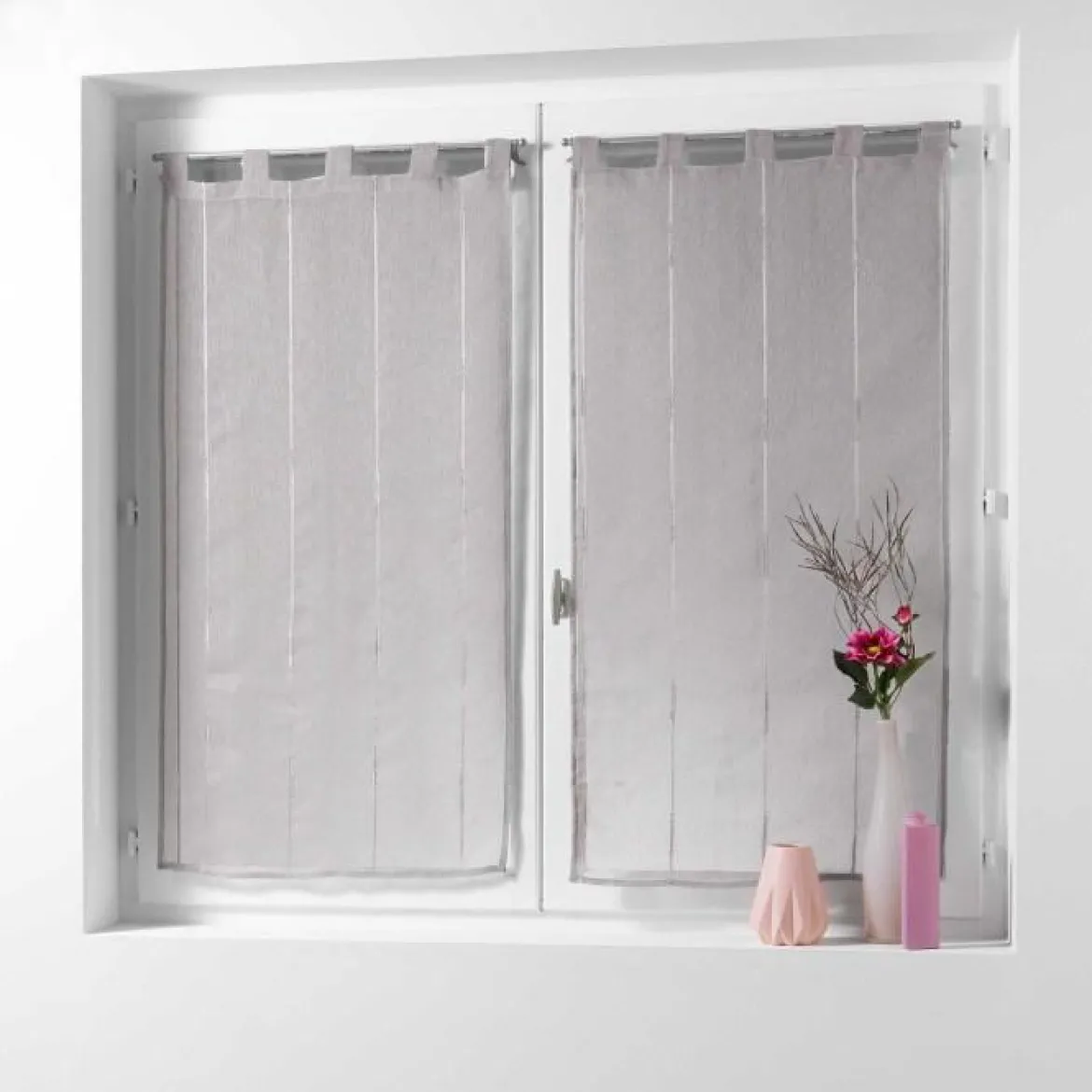 PAIRE DROITE PASSANTS 2X60X120CM LINAHE TAUPE