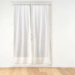 PAIRE DROITE PASSE TRINGLE 70X200CM NORINE