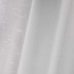 PAIRE DROITE PASSE TRINGLE 70X200CM LUMINEA BLANC